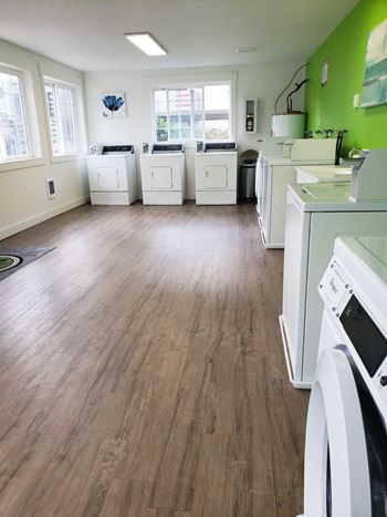 Convenient on-site laundry facilities